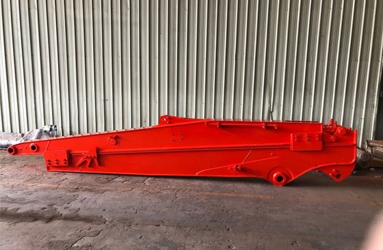 Q355B Brazo de extensión de excavadora Boom telescópico Brazo de deslizamiento hidráulico para pozos profundos