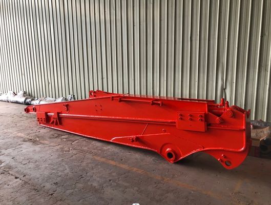 Q355B Brazo de extensión de excavadora Boom telescópico Brazo de deslizamiento hidráulico para pozos profundos