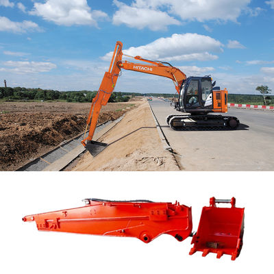 OEM Excavadora Boom Deslizante Q355B Brazo Telescópico para Sany 215