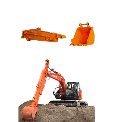 Q355B Brazo telescópico deslizante de largo alcance 8-12m para excavadora hidráulica Hitachi
