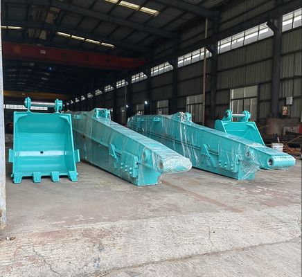 Brazo deslizante de excavadora Q355B, brazo telescópico para construcción.