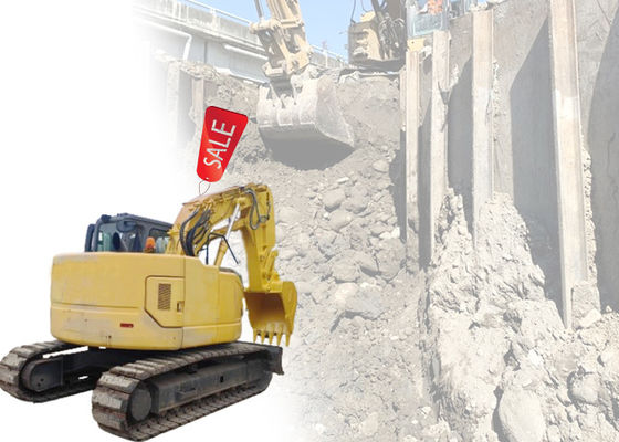 CAT HITACHI KOMATSU SANY Excavadora de 50 toneladas con brazo corto