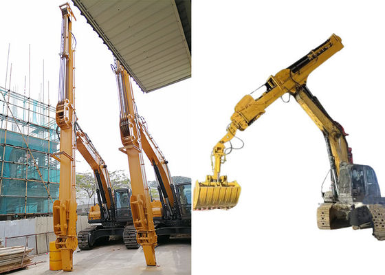 Excavadora con brazo telescópico de 25 m para excavadora de 30 toneladas