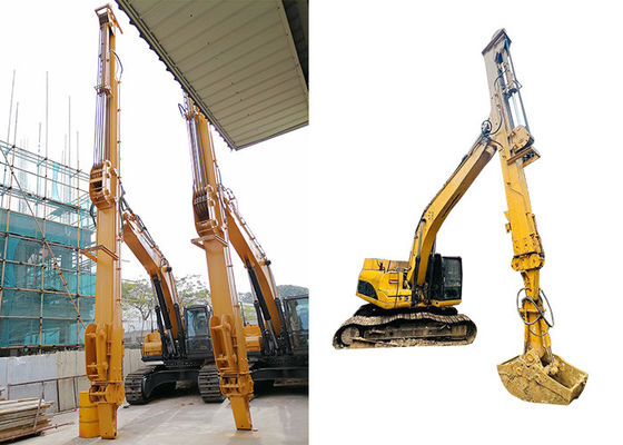 Excavadora telescópica con captura de cubo para gatos hitachi komatsu