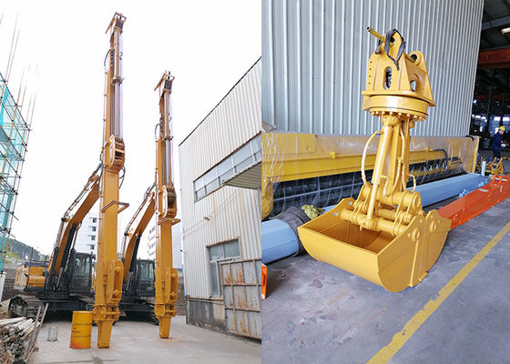 Excavadora de 16 metros brazo telescópico para excavadora de 20 toneladas