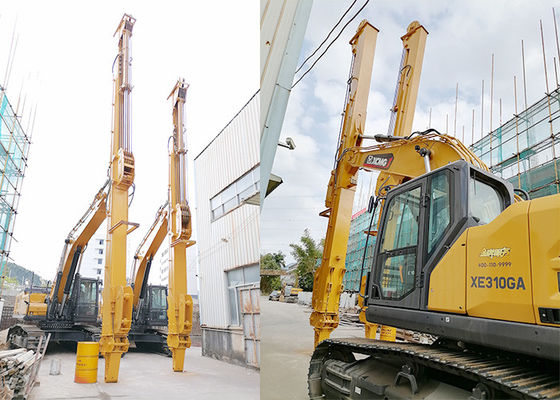 Excavadora telescópica con captura de cubo para gatos hitachi komatsu