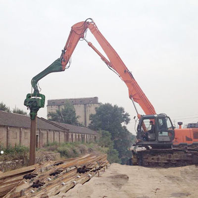 20m 22m Acoplamiento de conductor de pila hidráulica para el brazo de conducción de pila de excavadora