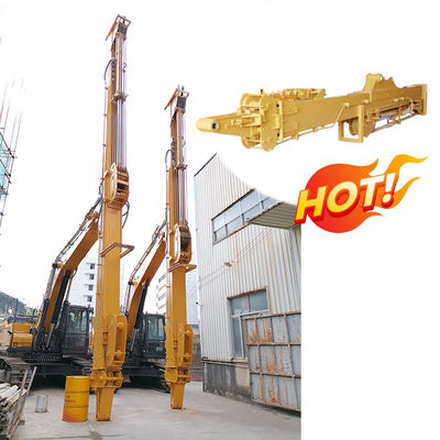 Excavadora con brazo telescópico para excavar cajones en obras de construcción de 20 toneladas