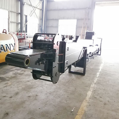 Brazo telescópico de inmersión brazo telescópico de empuje con cubo de concha para trabajos de construcción