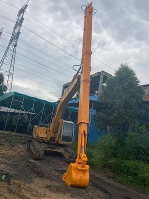 Excavadora Telescópica Boom Telescópica palo para el trabajo de dragado de puertos fluviales