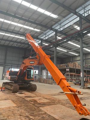 Excavadora Telescópica Boom Telescópica palo para el trabajo de dragado de puertos fluviales
