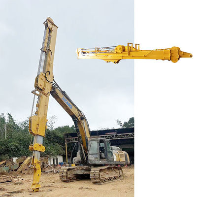 Excavadora con brazo telescópico excavadora telemercedora con cubo de concha para gatos hitachi