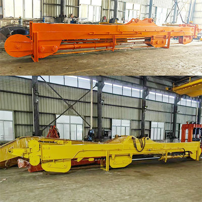 Boom para excavadora de tres secciones de profundidad de excavación 20m 25m