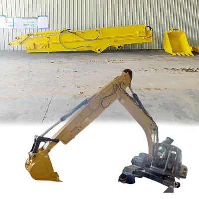 Shaogang Q355B Excavadora brazo telescópico con cubo estándar mejor soldadura rendimiento telescópico