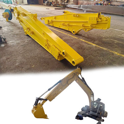 Uso de excavadora de largo alcance Brazo telescópico Q355B Mejor soldadura