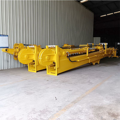 Top 1 Boom telescópico para la excavadora Brazo de cañón Brazo telescópico con cubo de concha