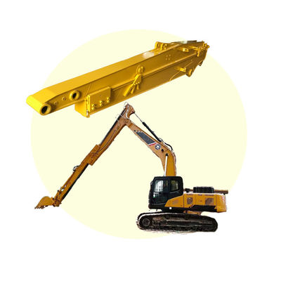 Uso de excavadora de largo alcance Brazo telescópico Q355B Mejor soldadura