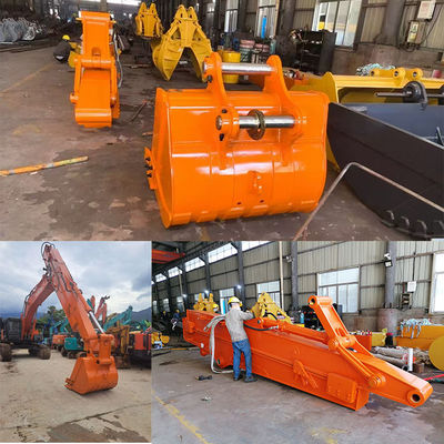 Brazo telescópico para excavadora para Liugong 920 con cubo para excavar
