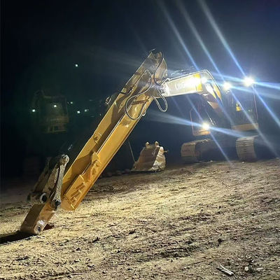 10M 12M Sección de excavadora Brazo telescópico con cilindro de largo alcance
