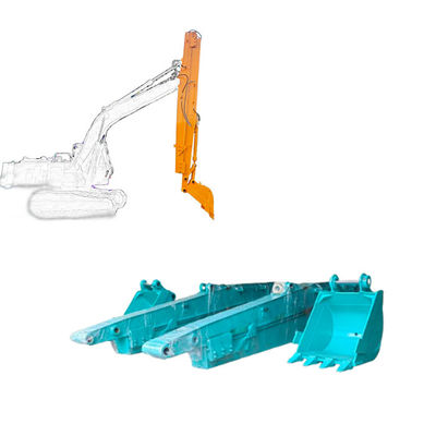 Brazo telescópico para la excavación de cubos Fundación Casa Roja Hitachi