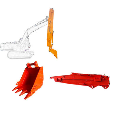 Brazo telescópico para excavadora hidráulica Q355B de 10000 mm