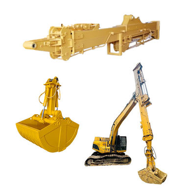 Excavadora Telescópico Brazo de Boom con Clamshell Bucket Grapple para la excavación de lodo