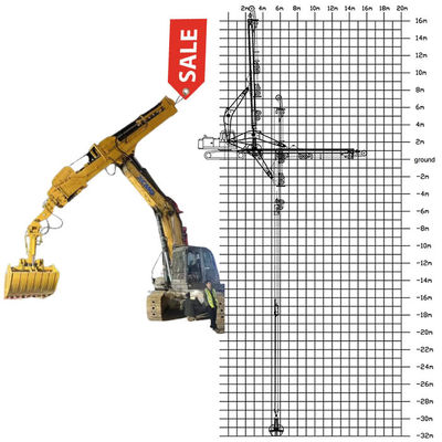Excavadora con boom telescópico BS900E Mejor soldadura