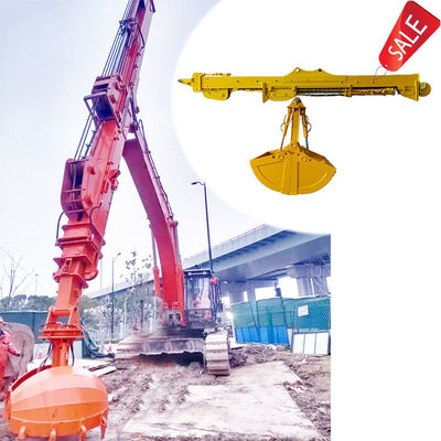 Excavadora Telescópico Boom Brazo telescópico para trabajos de construcción