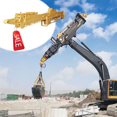 Brazo telescópico con 28m 30m 32m Profundidad de excavación para la construcción