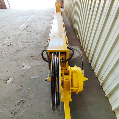 Brazo telescópico de excavadora de 14m 16m con cuchara estándar