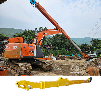 Excavadora de largo alcance Boom y brazo 14m 16m 18m