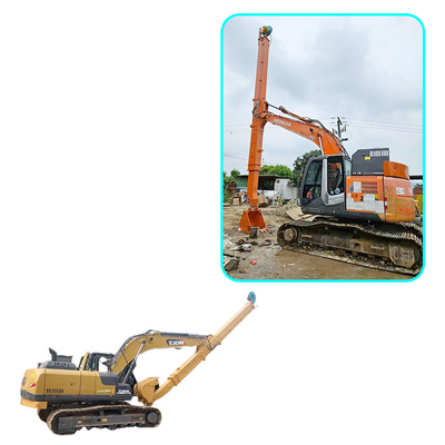 Excavadoras Boom Dipper Arm Excavator Long Reach Stick Boom And Arm Boom telescópico para excavadora