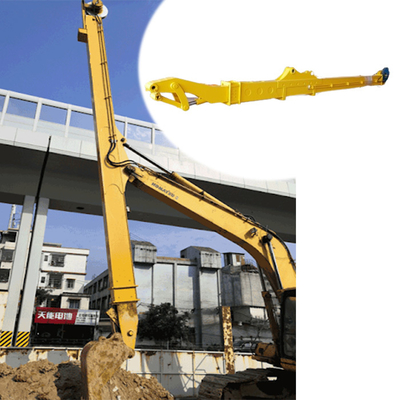 Brazo telescópico de excavadora de 15m 16m para excavadora Teledipper, pluma de largo alcance y brazo telescópico para excavadora