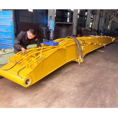 Brazo de demolición de 2 secciones de 18 metros para excavadora duradera de 20-45 toneladas para trabajos de demolición de edificios, accesorio para excavadora Q355B