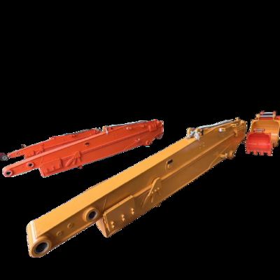 ZH OEM personalizado Q355B 8M 10M 11M 12M Excavadora de largo alcance Brazo de largo alcance Excavadora Boom Excavadora brazo deslizante para dragado y limpieza de ríos
