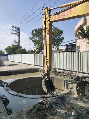 ZH OEM personalizado Q355B 8M 10M 11M 12M Excavadora de largo alcance Brazo de largo alcance Excavadora Boom Excavadora brazo deslizante para dragado y limpieza de ríos