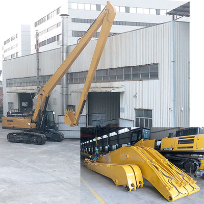 Excavadora de largo alcance. Durable y de alto rendimiento.
