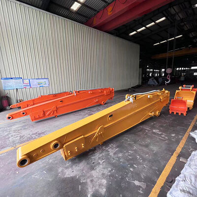 Excavadora de alta eficiencia de 20-27 toneladas, brazo telescópico de 10-12 m con pluma deslizante para construcción