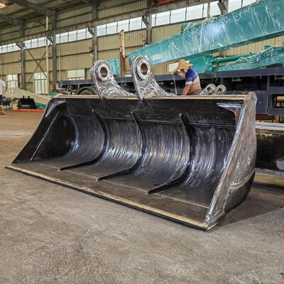 Accesorios de excavadora Excavadora de limpieza de zanjas cubo mini excavadora de barro cubo de 1500 mm de ancho para 8-11T excavadora