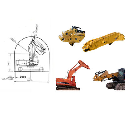 Excavadora del túnel Boom Excavadora del túnel del brazo para la venta