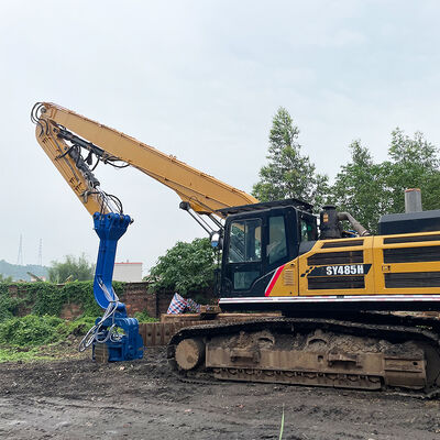 Excavadora de alta resistencia hidráulica 18M empilado Boom y brazo para Sany 650 Doosan 520 para la construcción de cimientos