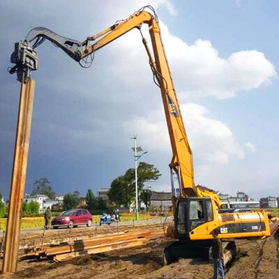 Excavadora de alta resistencia hidráulica 18M empilado Boom y brazo para Sany 650 Doosan 520 para la construcción de cimientos