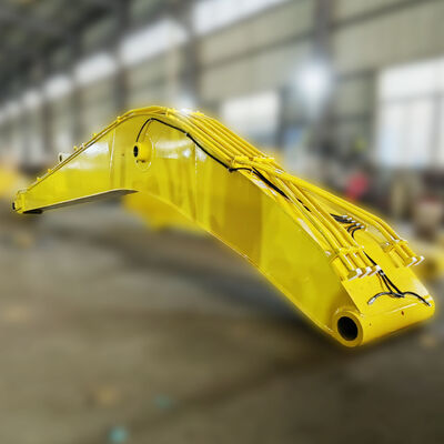 Excavadora Q690D Boom de largo alcance con cilindro de cubo para descargar arena