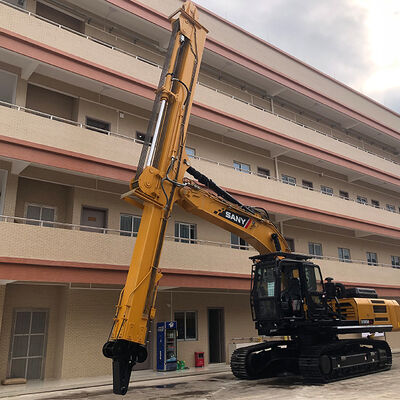 Alcance y profundidad extendidos de acero del brazo telescópico del cucharón de la excavadora de alto rendimiento BS900E