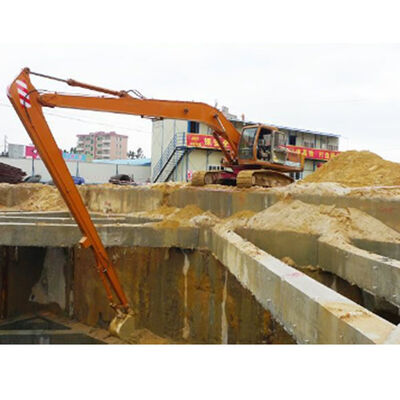 Trabajo de construcción de excavadora de largo alcance Q690D de largo alcance